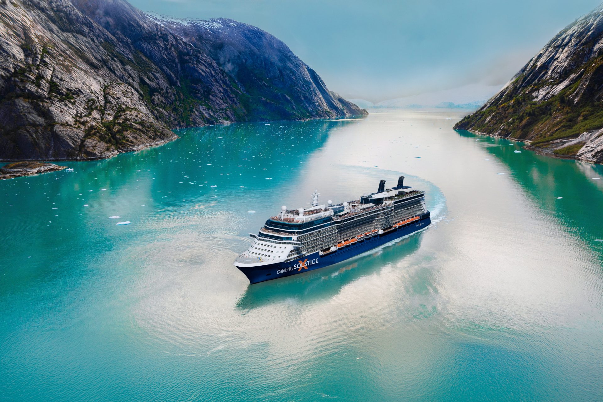 Celebrity Cruises Relaunches Celebrity Solstice with Eight New Experiences_Celebrity Solstice in Alaska