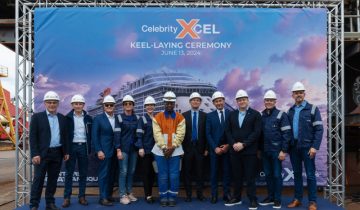 LA CEREMONIA DE COLOCACIÓN DE QUILLA DE CELEBRITY XCEL MARCA UN NUEVO NIVEL DE EXCELENCIA PARA LOS CRUCEROS PREMIUM